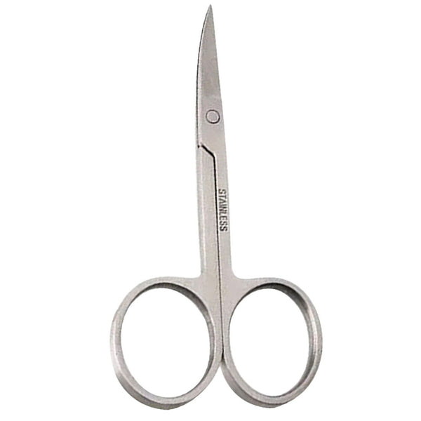 Professional Nail Scissor Manicure Tool For Nails Eyebrow Nose Eyelash Cuticle Scissors Curved Pedicure Scissors