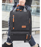 Men's Backpack Casual Business Notebook Backpack Light 15.6-inch Laptop Bag Anti Theft Backpack Travel Rucksack Gray sac a dos