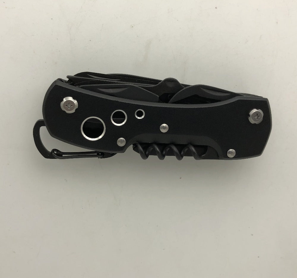 Titanium Black Multifunctional Swiss Knife Multi Purpose Army Folding Pocket Knife Outdoor Camping Survival EDC Tool
