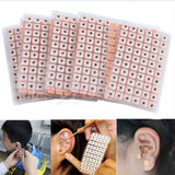 Ear Seeds  Refill Pack Disposable Ear Press Seeds Acupuncture Vaccaria Plaster Ear Massage Bean Auriculotherapy 600Pcs/lot