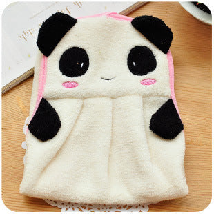 Lovely Cartoon Children Hand Dry Towel For Kids Kitchen Bathroom Kid Soft Plush Fabric Hang Towel For Children Towels