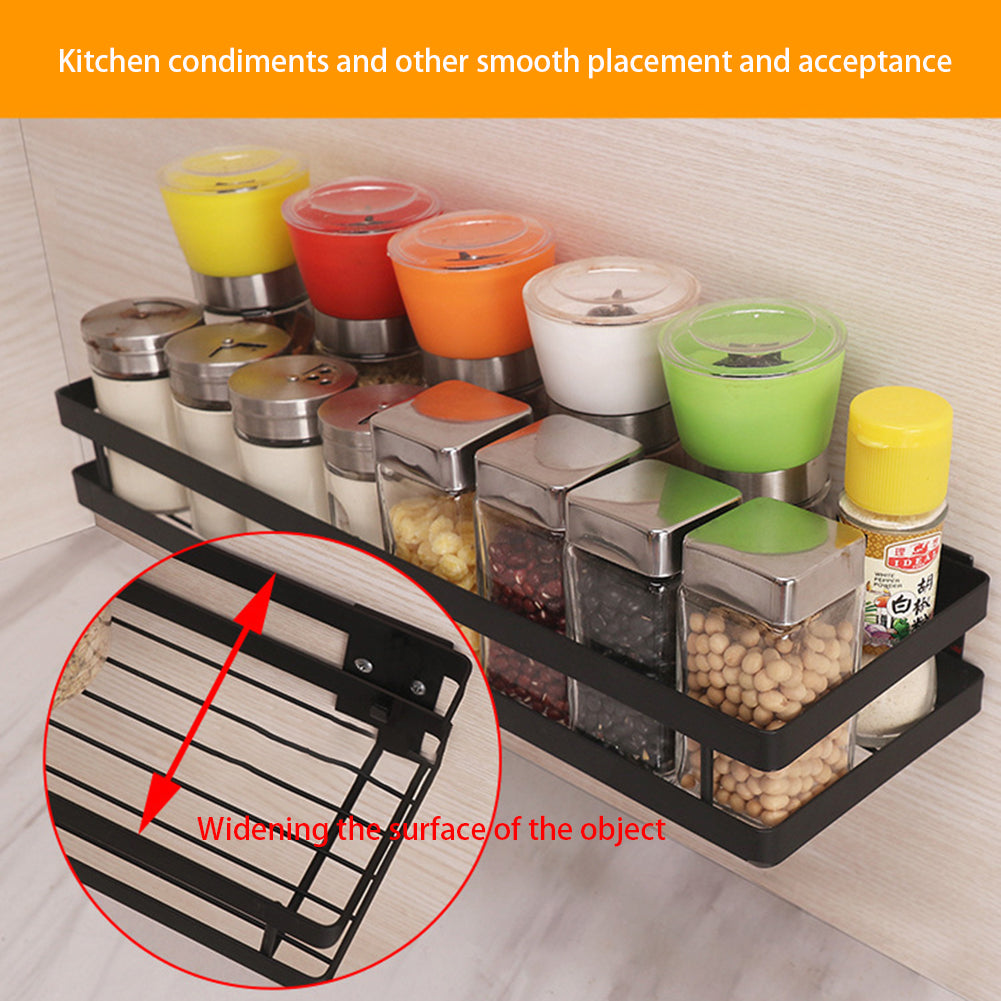 Spices Rack Seasoning Rack Home Closet Organizer Storage Shelf For Spice Jar Rack Cabinet Shelves Holder Kitchen Accessories Main image
