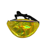 New Fanny Pack Multi-function Steam Punk Leg Fashion  Chest Bag Reflective Laser Shoulder Bag Women's Belt Waist Bag Pochete