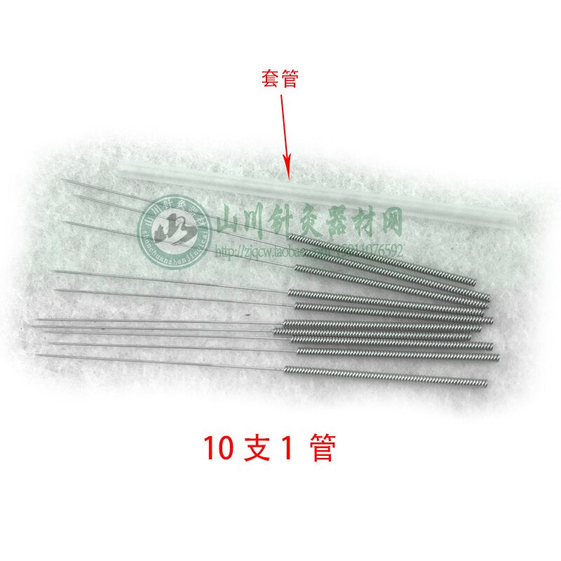 500pcs disposable acupuncture needle single use with tube acupunctue beauty massage needle 0.16/18/20/25/30mm Secondary image