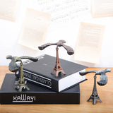 Creative metal balance eagle model landmark building decoration wrought ironl tower toy gift crafts