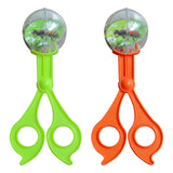 Insect Catcher Scissors Insect trap Plastic Bug  Tongs Tweezers For Kids Children Toy Handy Random Color
