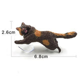 Diy Cat Sucker Animal Phone Bracket Support posture home decor miniature fairy garden decoration accessories modern figurine toy