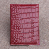 Fashion Passport Holder Protector women men Wallet Business Card Soft Passport Cover Leather Carteras Mujer