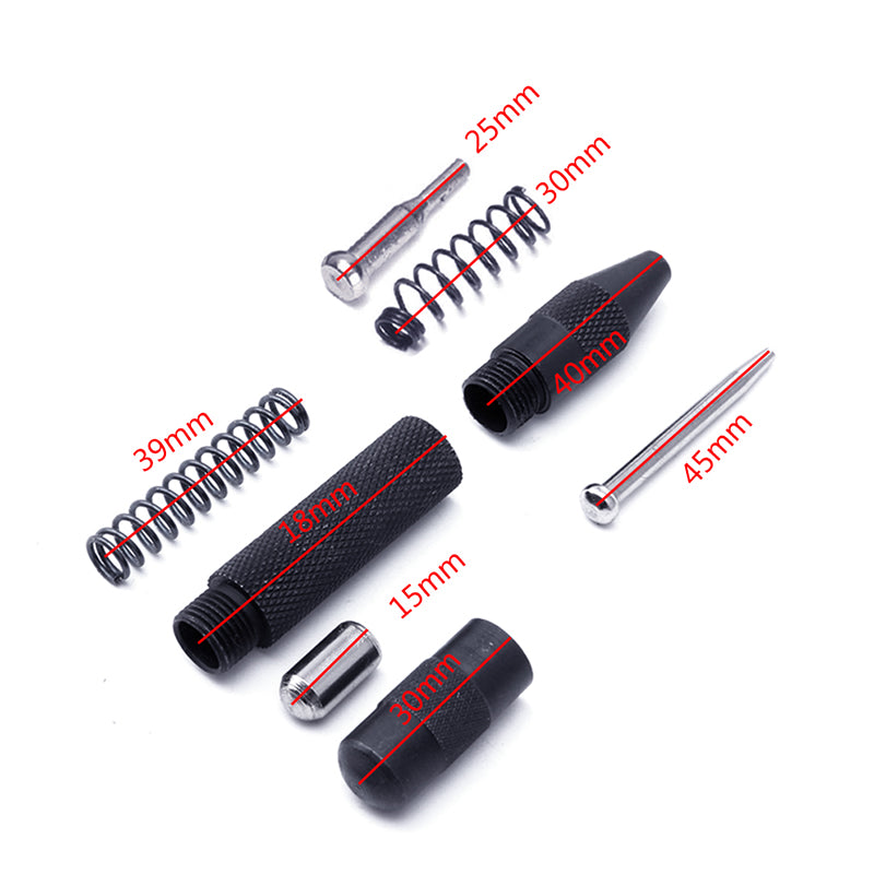1PC Heavy Duty Automatic Centre Punch Spring Loaded Metal Wood Press Dent Marker Secondary image