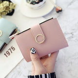 Women Wallets Small Fashion Brand Leather Purse Women Ladies Card Bag For Women  Clutch Women Female Purse Money Clip Wallet