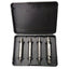 4pcs Screw Extractor Drill Bits Guide Set Broken Damaged Bolt Remover Double Ended Damaged Screw Extractor
