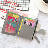 Women Wallets Small Fashion Brand Leather Purse Women Ladies Card Bag For Women  Clutch Women Female Purse Money Clip Wallet