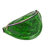 New Fanny Pack Multi-function Steam Punk Leg Fashion  Chest Bag Reflective Laser Shoulder Bag Women's Belt Waist Bag Pochete