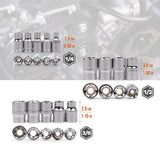 1/4" 3/8" 1/2 E-Socket Sockets Set Adapter Torx Star Bit Repair Hand Tools Head for Torque Spanner Ratchet Socket Wrench