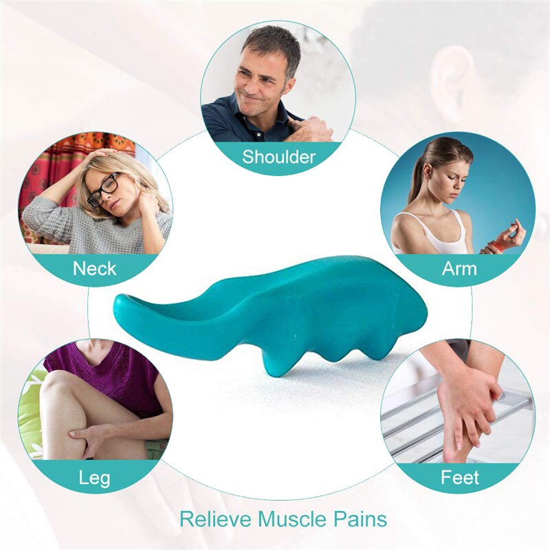 1PC Massage Device Manual Thumb Massage Physiotherapy Small Tool Full Body Deep Tissue Trigger Portable Multifunctional Tool Main image