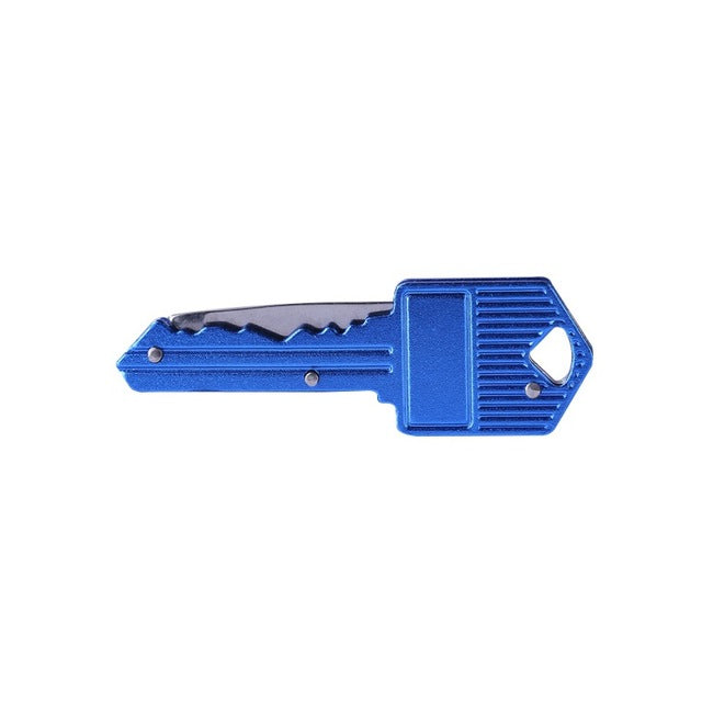 Mini Key Knife Letter Camp Outdoor Keyring Ring Keychain Fold Open Opener Pocket Package Survive gadget Multi Tool Blade Box kit
