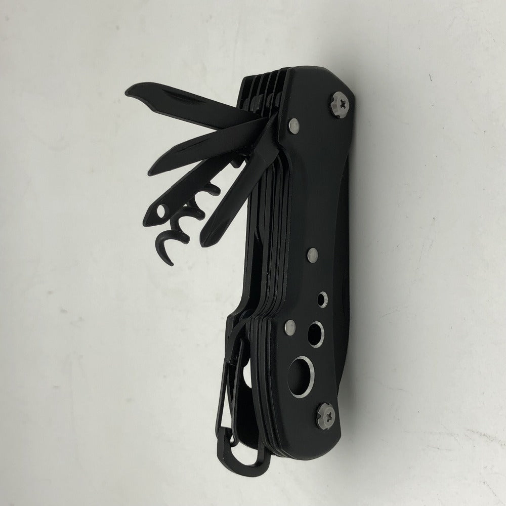 Titanium Black Multifunctional Swiss Knife Multi Purpose Army Folding Pocket Knife Outdoor Camping Survival EDC Tool
