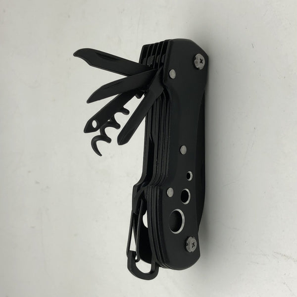 Titanium Black Multifunctional Swiss Knife Multi Purpose Army Folding Pocket Knife Outdoor Camping Survival EDC Tool