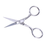 Stainless Steel Nose Hair Scissors Beard Eyebrow Facial Hairs False Eyelashes Trimmer Scissors with Sharp Edge Blades