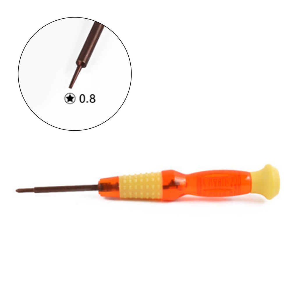 Repair Tool Kit Precision S2 Steel Magnetic Screwdriver Bits T4 -T6/0.8start/1.5/2.0 Screwdriver Opening for iPhone Camera Watch
