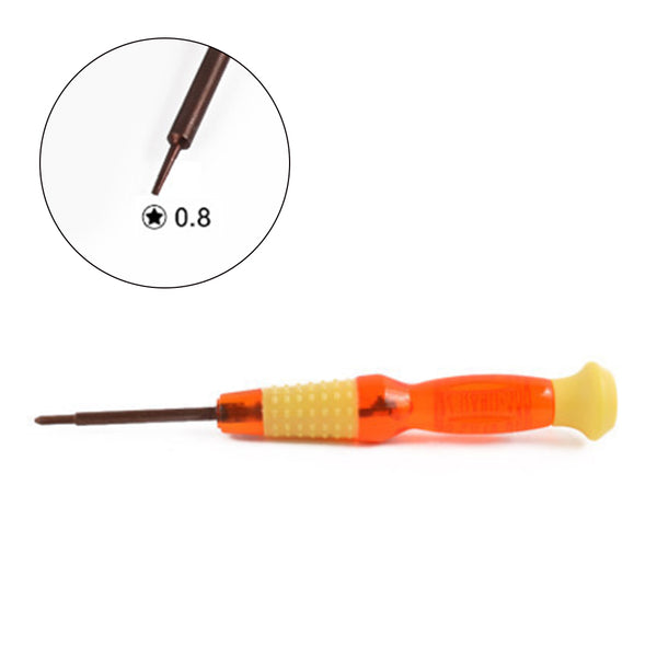 Repair Tool Kit Precision S2 Steel Magnetic Screwdriver Bits T4 -T6/0.8start/1.5/2.0 Screwdriver Opening for iPhone Camera Watch