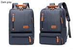Men's Backpack Casual Business Notebook Backpack Light 15.6-inch Laptop Bag Anti Theft Backpack Travel Rucksack Gray sac a dos