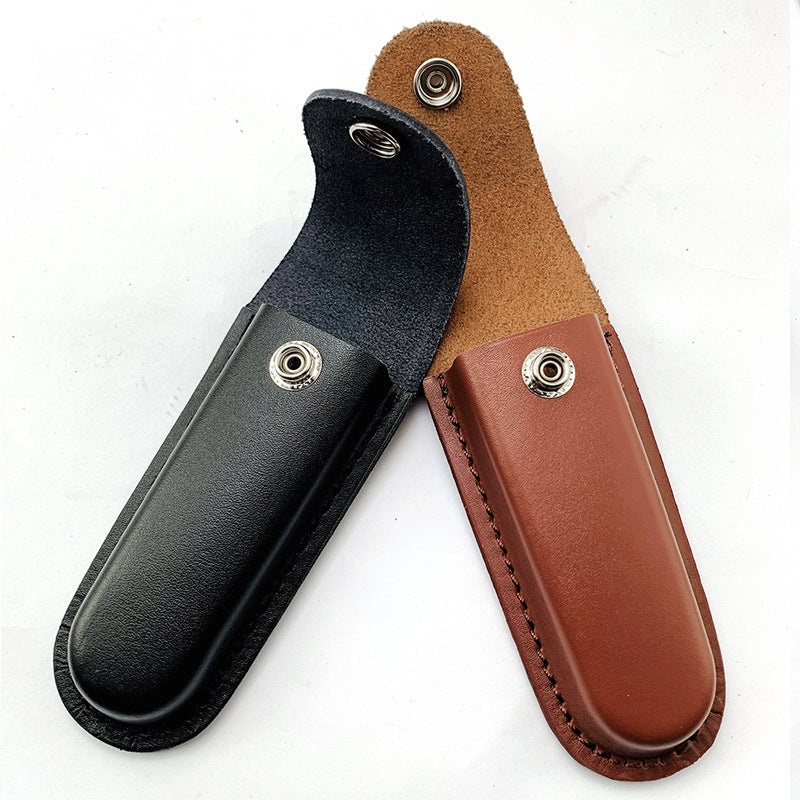 Brand new Sheath / Folding Knife Sheath Holster Leather Knife The First Floor Leather Knife Sheath For Swiss knife