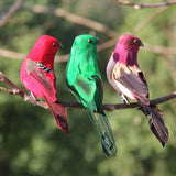 DIY Table Bookshell Ornament Mini Craft Birds Artificial Bird Feather Foam Cute Simulation Bird Sparrow Home Decor