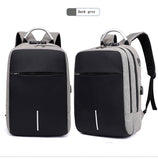 Men Multifunction Anti Theft Backpack 15.6" Inch USB Charging Laptop Backpacks Waterproof Schoolbag Business Travel Bags for Men