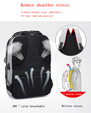 Men Multifunction Anti Theft Backpack 15.6" Inch USB Charging Laptop Backpacks Waterproof Schoolbag Business Travel Bags for Men