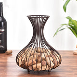 2020 new wine rack wine stopper storage basket wholesale home decoration flower stand table decoration