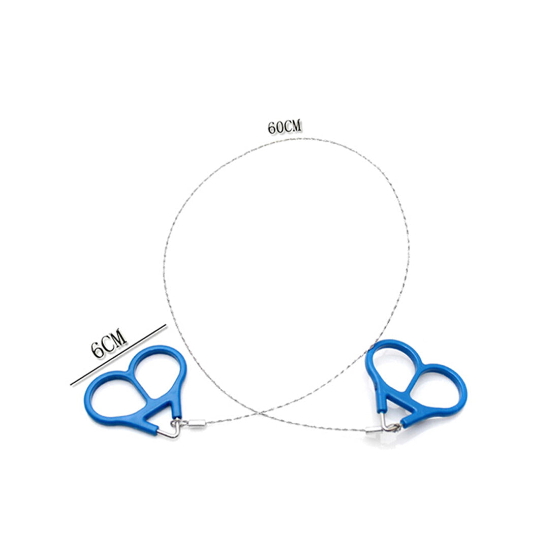 Useful Outdoor Plastic Steel Wire Saw Ring Scroll Travel Camping Emergency Survival Gear Climbing Survival Hand Tool Main image