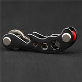 Aluminum Metallic EDC Key Wallets Men Key Holder Smart Housekeeper New Design Keys Organizer Key Chain Clip Bottle Opener