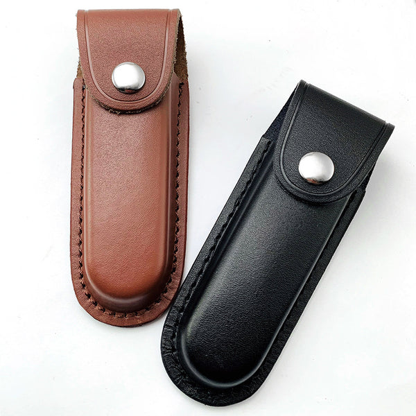 Brand new Sheath / Folding Knife Sheath Holster Leather Knife The First Floor Leather Knife Sheath For Swiss knife