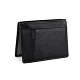 Super Slim Wallet Genuine Leather Mini Credit Card Holder Wallet Male Purse Business Card Holders RFID Wallet Men tarjetero