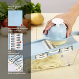 Manual Vegetable Cutter Stainless Steel Blade Mandoline Slicer Cheese Grater Carrot Potato Peeler Vegetable Slicer dicer kitchen