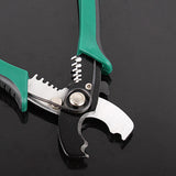 Hand Tools 8" Wire Stripper Cable Cutting Scissor Stripping Pliers Cutter 1.6-4.0mm Multi Tool High-carbon Steel