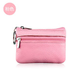 Fashion Leather Wallet Women Men Multi Functional zipper Leather Coin Purse Card Wallet Coin Purse Pouch Key Holde cartera mujer