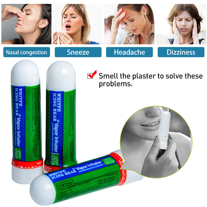 1Pc Motion Nasal congestion Cool Cream  Refresh Relaxation Headache Aroma Nose Massage Stick Herbal Ointment P0057
