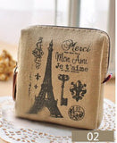 Excellent Quality Vintage Classic Women Man Canvas Coin Purse Zip Wallet Small Mini Bag Case Pouch Holder Retro Money Bags Gift