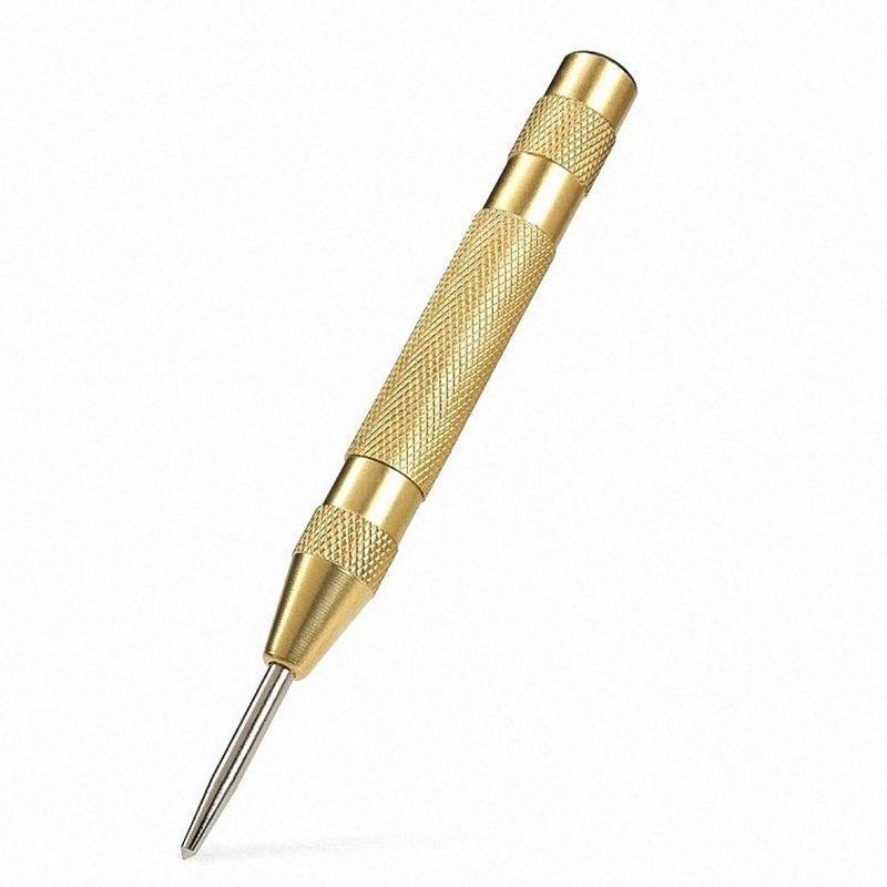 Automatic Centre Punch 5'' Automatic Center Pin Punch Strike Spring Loaded Marking Starting Holes Tool Chisel Steel