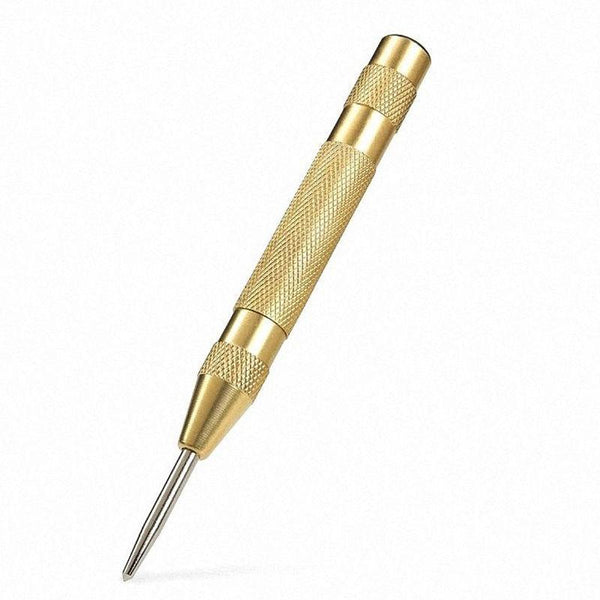Automatic Centre Punch 5'' Automatic Center Pin Punch Strike Spring Loaded Marking Starting Holes Tool Chisel Steel