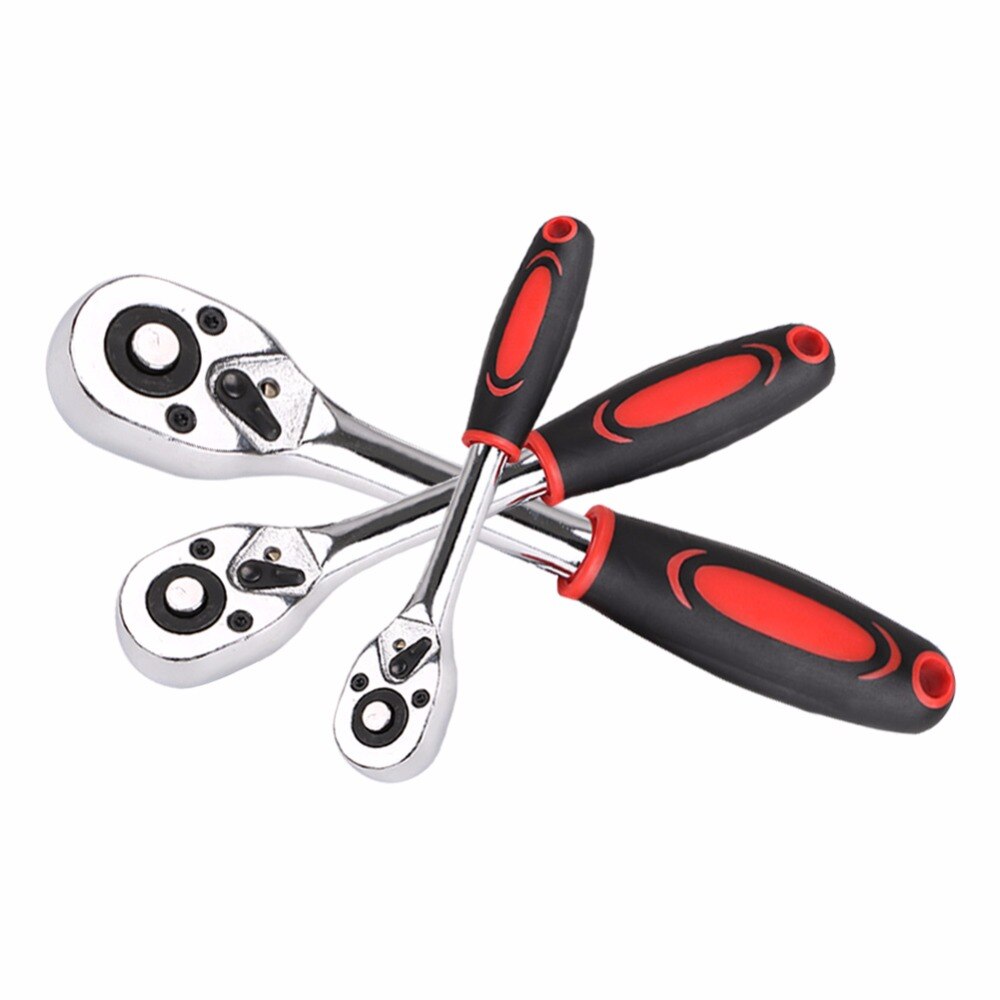 1/4" 3/8" 1/2"inch 24 Teeth Extending Telescopic Ratchet Socket Wrench Tool Plate Ratchet Handle Wrench