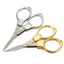 Silver Mini Stainless Steel Folding Keychain Fishing Scissors Glass Shaped Cutter Camping Tool Fishing Pliers Hook Scissors