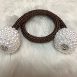 1x Pearl Magnetic Curtain Clip Curtain Holders Tieback Buckle Clips Hanging Ball Buckle Tie Back Curtain Accessories Home Decor
