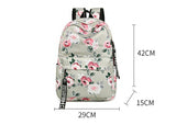 Women Flower Printing Laptop Backpacks School Bags for Teenager Girls Rucksack Travel Backpack Women Mochila Feminina Sac a Dos