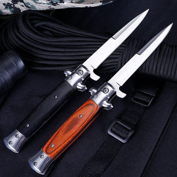 Multi-purpose Diving Survival Foldable Blade Folding Knives 5cr13 Steel Tactical Knife Stiletto Outdoor Fishing Knives Navaja