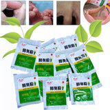 Fungal Infections Foot Bath Powder Feet Care Athlete's Foot, Foot Odor, Sweat, Itching, Peeling, Beriberi 10pcs/lot