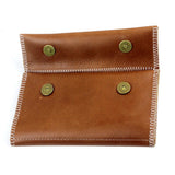 New 1pcs -PU Leather Tobacco Bag Portable Cigarette Rolling Pipe Tobacco Pouch Case Wallet Tip Paper Holder Smoking Accessories