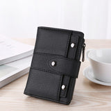 Women Wallet Leather Zip Coin Purse Clutch Handbag Small Mini Card Holder Short Purse Coin ID Credit Card PU cartera mujer